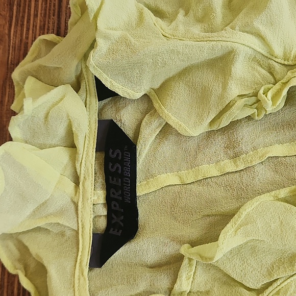 Express Ruffle Top size 13/14 - Picture 2 of 2